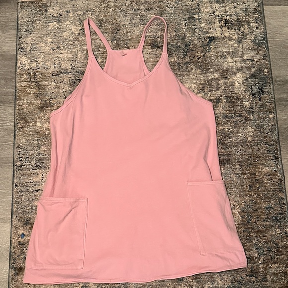 free people movement Dresses & Skirts - FP Movement by Free People Hot shot Blush Pink Purple Mini Dress large cute